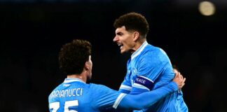 Il Napoli rallenta la corsa scudetto, l’Hellas sfiora il colpaccio