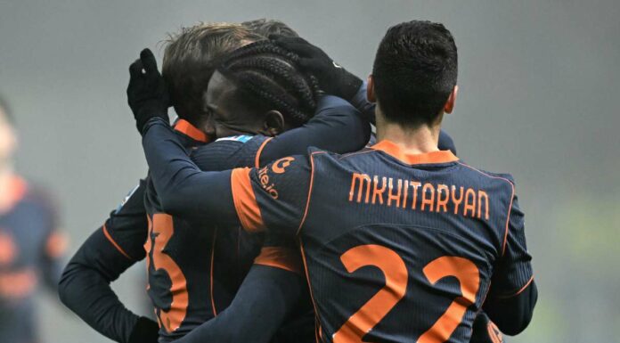 L’Inter vince 2-0 nella nebbia, Dimarco e Thuram stendono il Parma