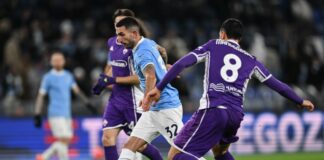 Finale thrilling all’Olimpico, Lazio-Fiorentina finisce 2-2