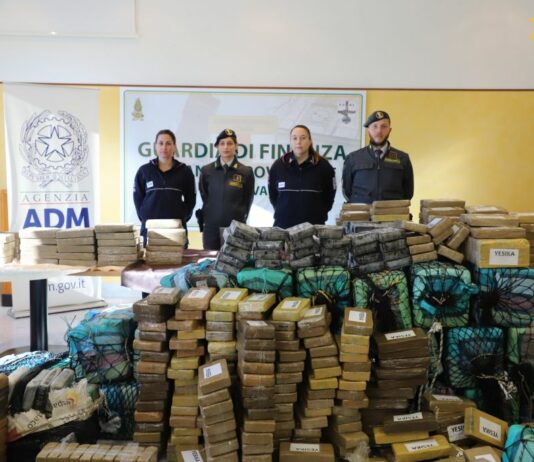 Genova, maxi sequestro all’interno del Porto di 2 tonnellate di cocaina