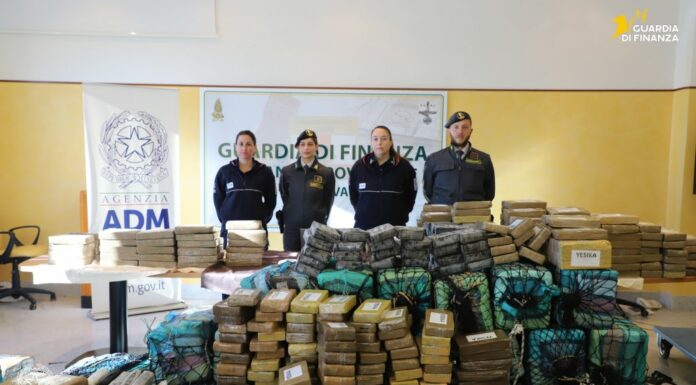 Genova, maxi sequestro all’interno del Porto di 2 tonnellate di cocaina