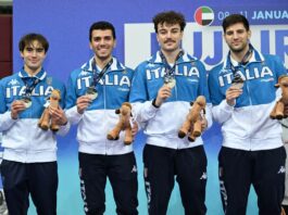 Italia d’argento nella gara a squadre di spada di Fujairah