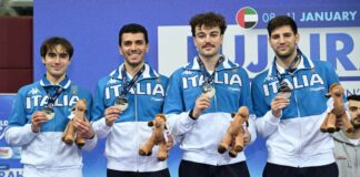 Italia d’argento nella gara a squadre di spada di Fujairah
