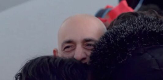 Burlò “Abbracciare miei figli è stato un piacere immenso”