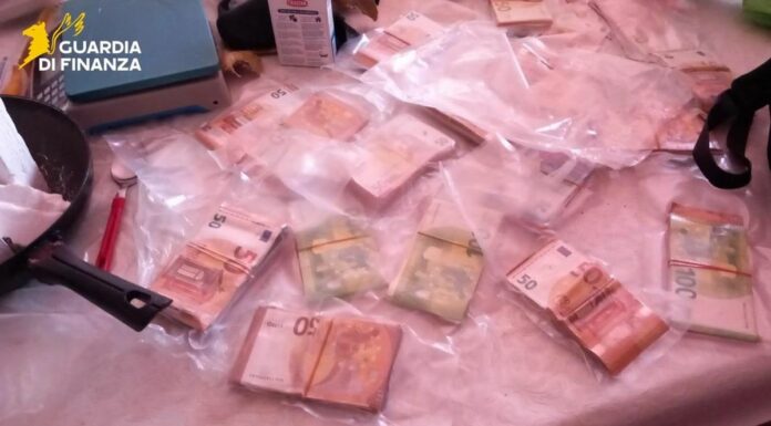 Sequestrata nel Cosentino cocaina per oltre 1 milione di euro, cinque in manette