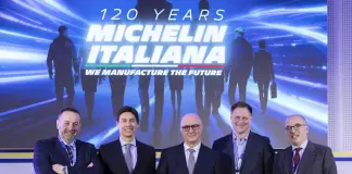 Michelin Italia celebra 120 anni e inaugura nuova linea produzione robotizzata