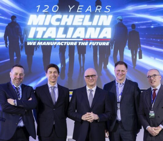 Michelin Italia celebra 120 anni e inaugura nuova linea produzione robotizzata