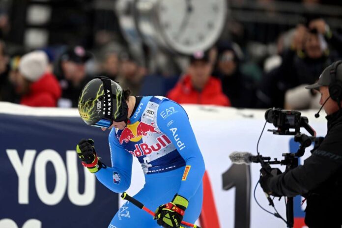 Audi FIS Ski World Cup 2025-26 in Kitzbühel, Austria, tickling - 24 Jan 2026