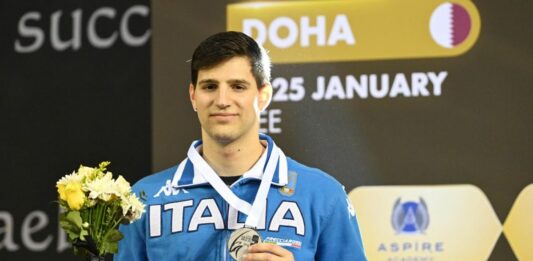 Nel GP di spada di Doha splendido argento per Simone Mencarelli