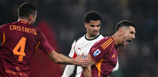 Roma-Milan 1-1, Pellegrini risponde a De Winter