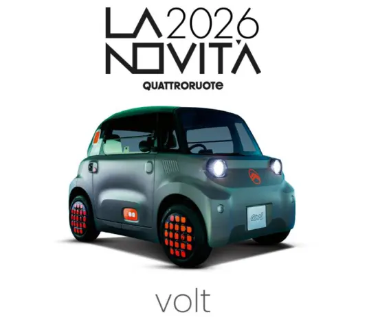 “Quattroruote La Novità 2026”, premio speciale “Volt” a Citroen Ami