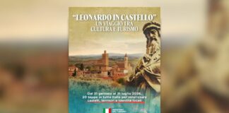 Parte da Vinci “Leonardo in Castello, il viaggio favoloso in un’Italia che c’è”