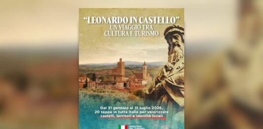 Parte da Vinci “Leonardo in Castello, il viaggio favoloso in un’Italia che c’è”