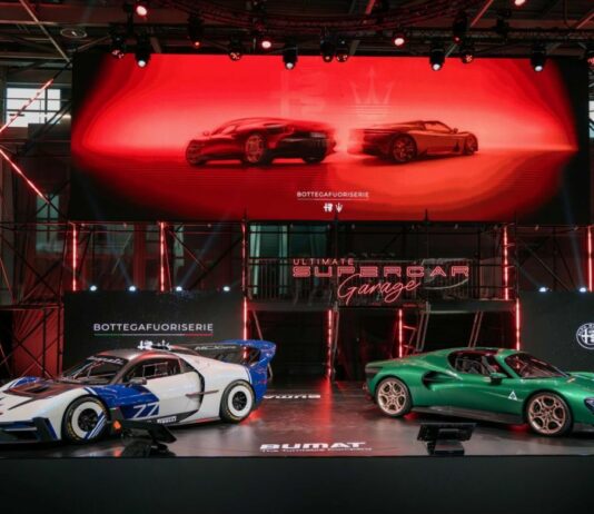 BottegaFuoriserie brilla ad Ultimate Supercar Garage con Alfa Romeo e Maserati