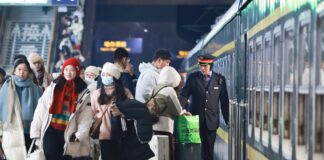 Cina, aumentano i viaggi interregionali di passeggeri, + 3,5%