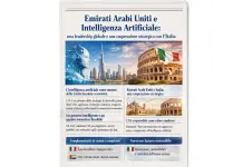 Emirati Arabi Uniti e IA, leadership globale e cooperazione strategica con Italia
