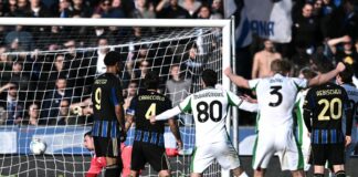 Il Pisa crolla in casa, il Sassuolo vince 3-1 all’Arena Garibaldi