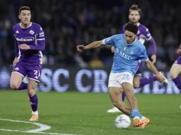 Napoli, Vergara expected to miss 3 to 4 weeks after moderate-grade strain to right soleus