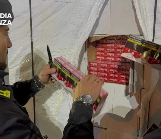 Padova, sequestrate 7 tonnellate di sigarette di contrabbando contraffatte