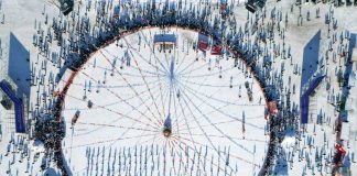 Cina: al via il Festival della pesca sul ghiaccio e neve a Songyuan (3)