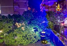 Maltempo, in 24 ore in Sardegna 90 interventi dei Vigili del Fuoco