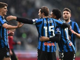 Tutto facile per l’Atalanta, 4-0 contro un Parma rinunciatario