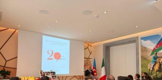 All’Ambasciata dell’Azerbaigian la commemorazione delle vittime della tragedia del 20 gennaio 1990