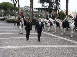 Carabinieri, Tajani e Luongo avviano un ciclo di incontri sulla diplomazia alla Scuola Ufficiali