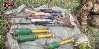 Scoperto un arsenale in Aspromonte, sequestrati razzi e armi da guerra