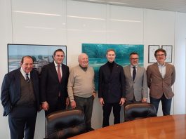 Il presidente del Consiglio Regionale Romani in visita alla ZinCol Lombarda