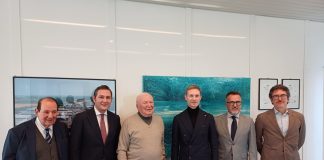 Il presidente del Consiglio Regionale Romani in visita alla ZinCol Lombarda