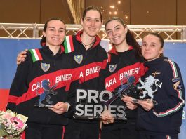 Macchi e Batini trionfano nella 2^Prova Nazionale degli Assoluti di fioretto