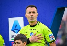 Serie A, gli arbitri della 21esima giornata: a Di Bello Udinese-Inter, Fourneau per Napoli-Sassuolo