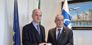 Enac, Di Palma incontra l’ambasciatore di Israele “No a discriminazione e violenza nel trasporto aereo”