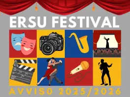 Al via il bando per la seconda edizione di ERSU Festival, candidature dall’1 febbraio