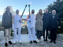 Il Gaslini di Genova primo ospedale in Italia ad accogliere la fiamma olimpica di Milano-Cortina 2026