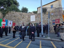 Commemorazione a Genova per l’82° anniversario dell’eccidio al Forte San Martino
