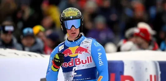 Franzoni non si ferma più e vince anche la discesa di Kitzbuehel