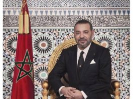 ملك المغرب يهنئ أعضاء المنتخب الوطني لكرة القدم بمناسبة صعودهم للمباراة النهائية لكأس أمم إفريقيا