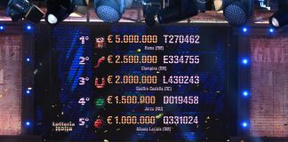 Lotteria Italia, venduto a Roma il biglietto da 5 milioni di euro: ecco i cinque tagliandi milionari