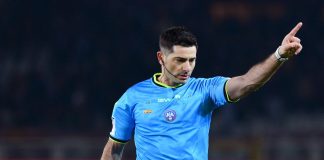 Serie A, gli arbitri della 37esima giornata: Roma-Lazio a Maresca, Massa per Juventus-Fiorentina