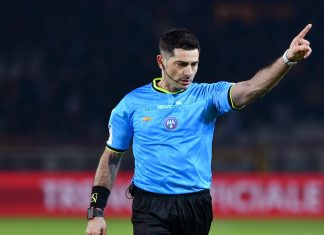 Serie A, gli arbitri della 37esima giornata: Roma-Lazio a Maresca, Massa per Juventus-Fiorentina