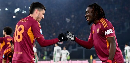 Koné e Soulé, la Roma vince ancora: Sassuolo sconfitto 2-0 nel finale