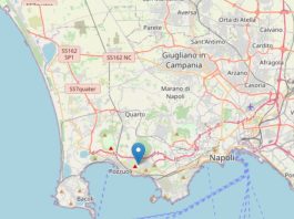 Scossa di magnitudo 3.1 ai Campi Flegrei