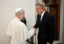 Papa Leone XIV riceve il presidente del Meeting di Rimini Bernhard Scholz