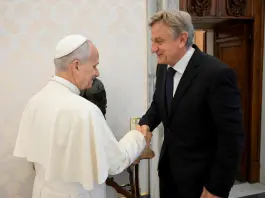 Papa Leone XIV riceve il presidente del Meeting di Rimini Bernhard Scholz