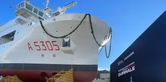 Varata la Nave Quirinale, avanguardia della Marina Militare per ricerca e sicurezza nei mari
