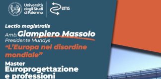 L’ambasciatore Massolo inaugura il secondo ciclo del master in “Europrogettazione” dell’Università di Palermo