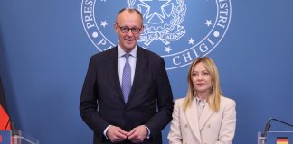 Vertice Italia-Germania, Meloni “La volontà di cooperazione con gli Usa rimane salda” / Video