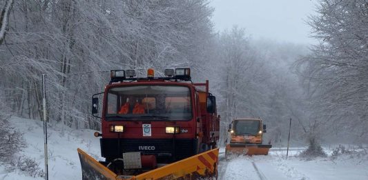 Protezione Civile regionale, stato di attenzione per nevicate fino al 26 gennaio